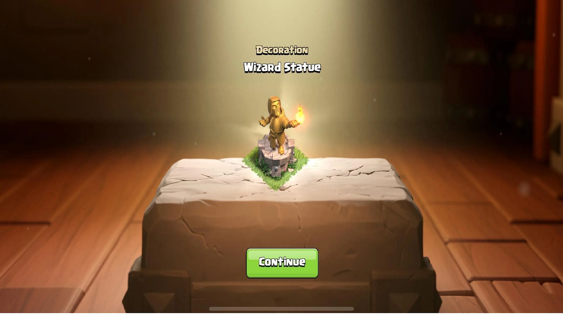 You can earn rewards like special decorations from the Clash of Clans Treasure Chest event (Image via Supercell)